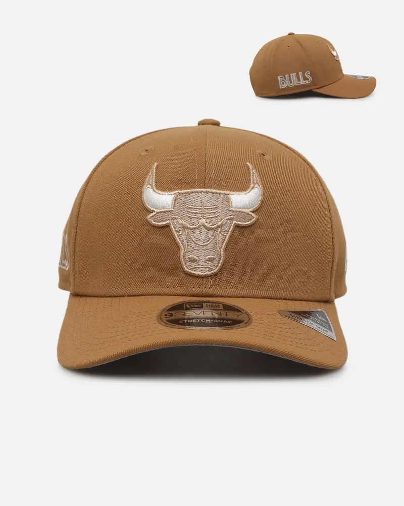 New Era Chicago Bulls 'Nba City Edition 2024' 9Seventy Snapback Tan 1