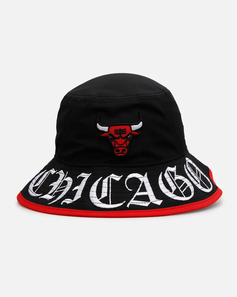 New Era Chicago Bulls 'Summer League' Bucket Hat Black 1