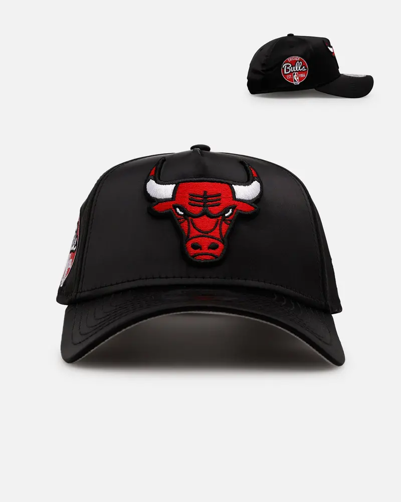 New Era Chicago Bulls 'Team Color Satin' 9Forty A-Frame Snapback Official Team Color 1