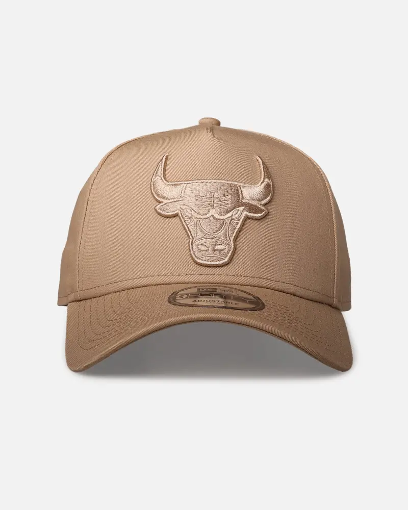 New Era Chicago Bulls 'Tonal Camel' 9Forty A-Frame Snapback Camel 1