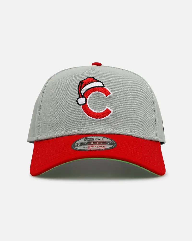 New Era Chicago Cubs 'All I Want For Christmas' 9Forty A-Frame Snapback Green/Red 1