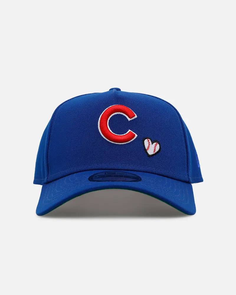 New Era Chicago Cubs 'Baseball Hearts' 9Forty A-Frame Snapback Official Team Color 1