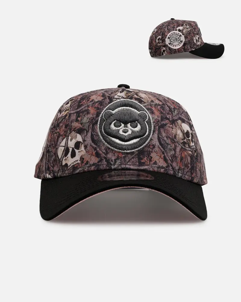 New Era Chicago Cubs 'Camo Skulls' 9Forty A-Frame Snapback Camo 1