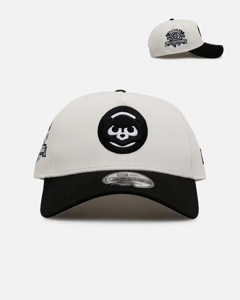 New Era Chicago Cubs 'Chrome Black' 9Forty A-Frame Snapback Chrome/Black 1