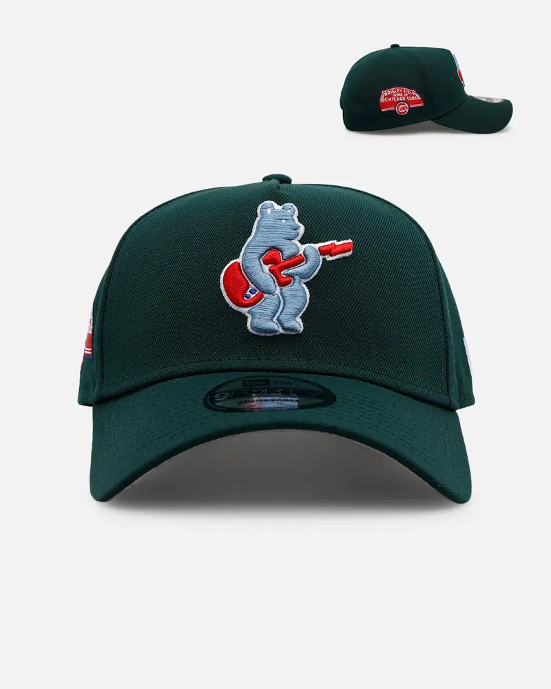 New Era Chicago Cubs 'Evergreen' 9Forty A-Frame Snapback Dark Green 1