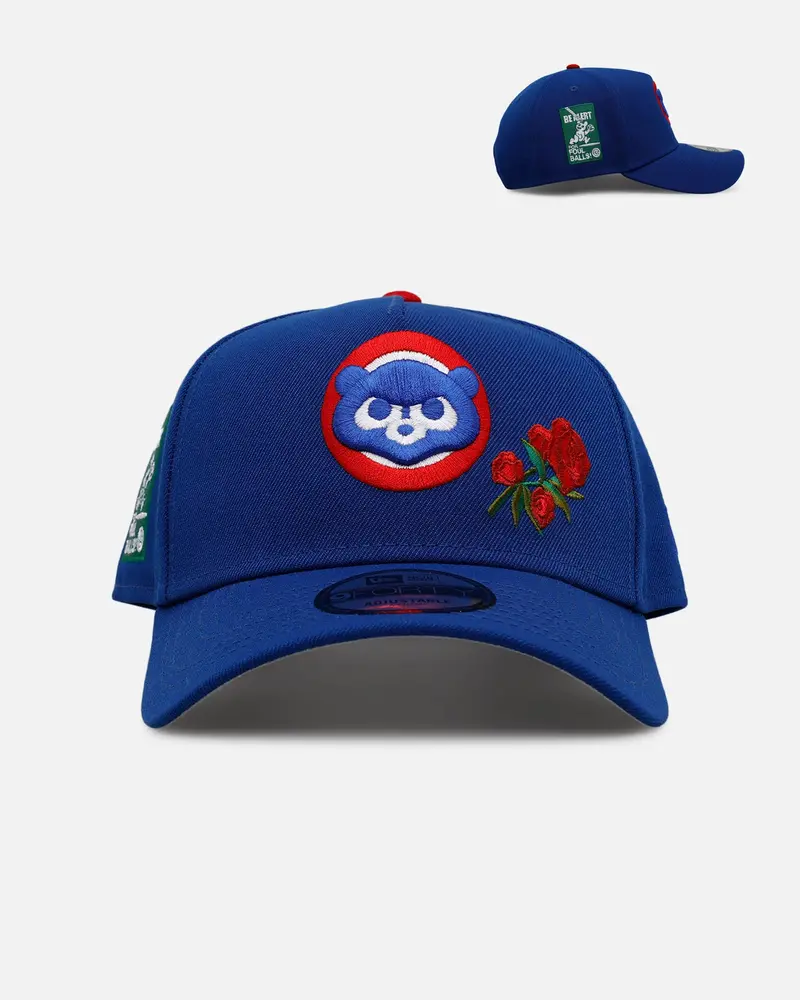 New Era Chicago Cubs 'Official Team Color Rose' 9Forty A-Frame Snapback Official Team Color 1