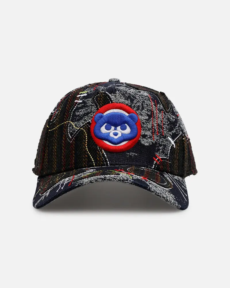 New Era Chicago Cubs 'Running Stitch' 9Forty A-Frame Snapback Multi 1