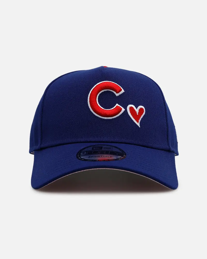 New Era Chicago Cubs 'Team Color Hearts' 9Forty A-Frame Snapback Official Team Color 1