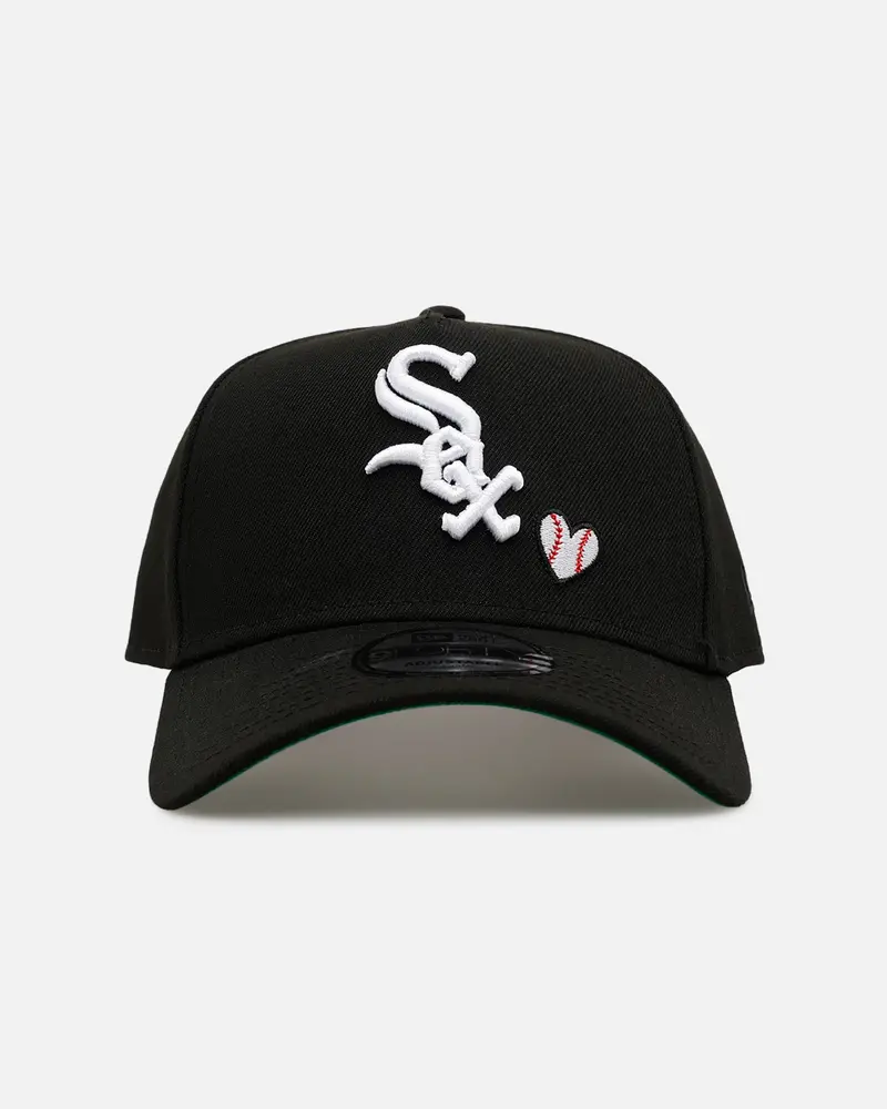 New Era Chicago White Sox 'Baseball Hearts' 9Forty A-Frame Snapback Official Team Color 1