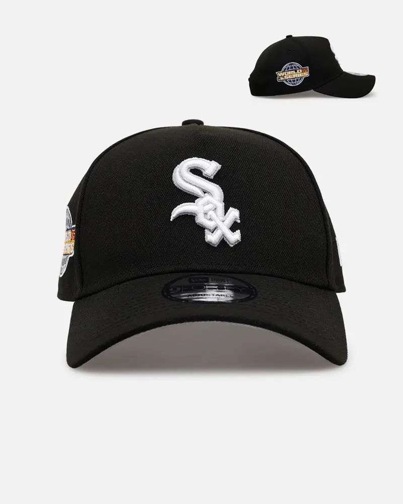 New Era Chicago White Sox 'Black And Team Color' 9Forty A-Frame Snapback Black/Official Team Color 1