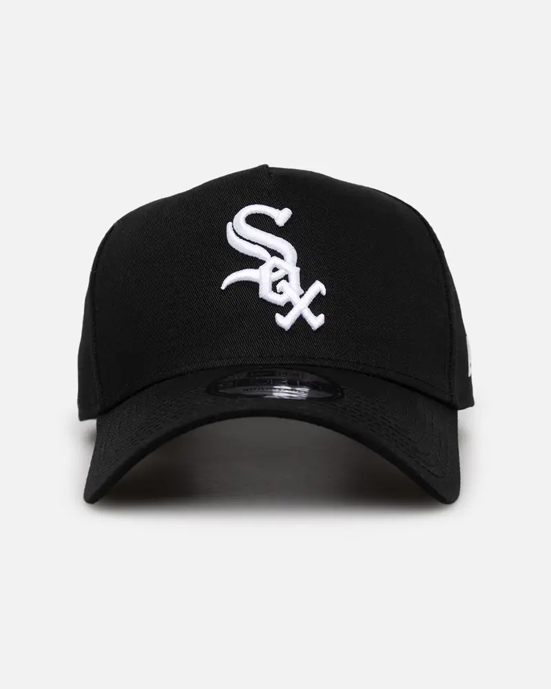 New Era Chicago White Sox 'Black/White' 9Forty A-Frame Snapback Black/White 1