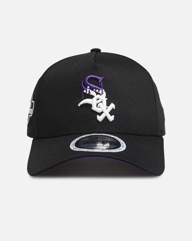 New Era Chicago White Sox 'Drip 3.0' 9Forty A-Frame Snapback Black 1