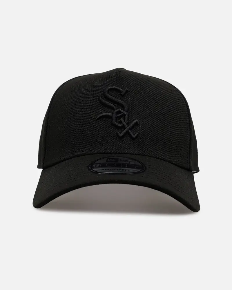 New Era Chicago White Sox 'Easy Black' 9Forty A-Frame Snapback Black/Black 1