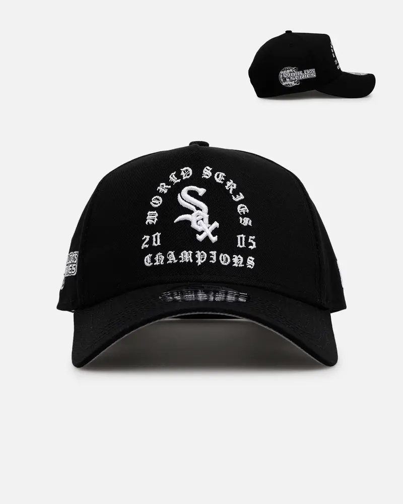 New Era Chicago White Sox 'Gothic Arch 2.0' 9Forty A-Frame Snapback Black/White 1