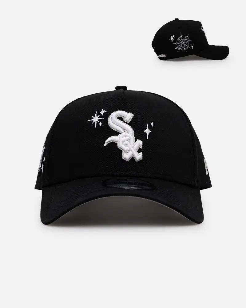 New Era Chicago White Sox 'Grit 3.0' 9Forty A-Frame Snapback Black/White 1