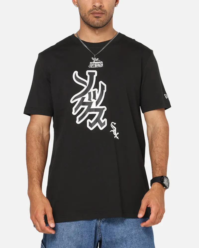New Era Chicago White Sox 'Hyperfly Katakana X Mlb' T-Shirt Black 1