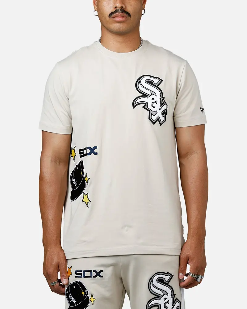 New Era Chicago White Sox 'Logo Select' Summer T-Shirt Stone 1