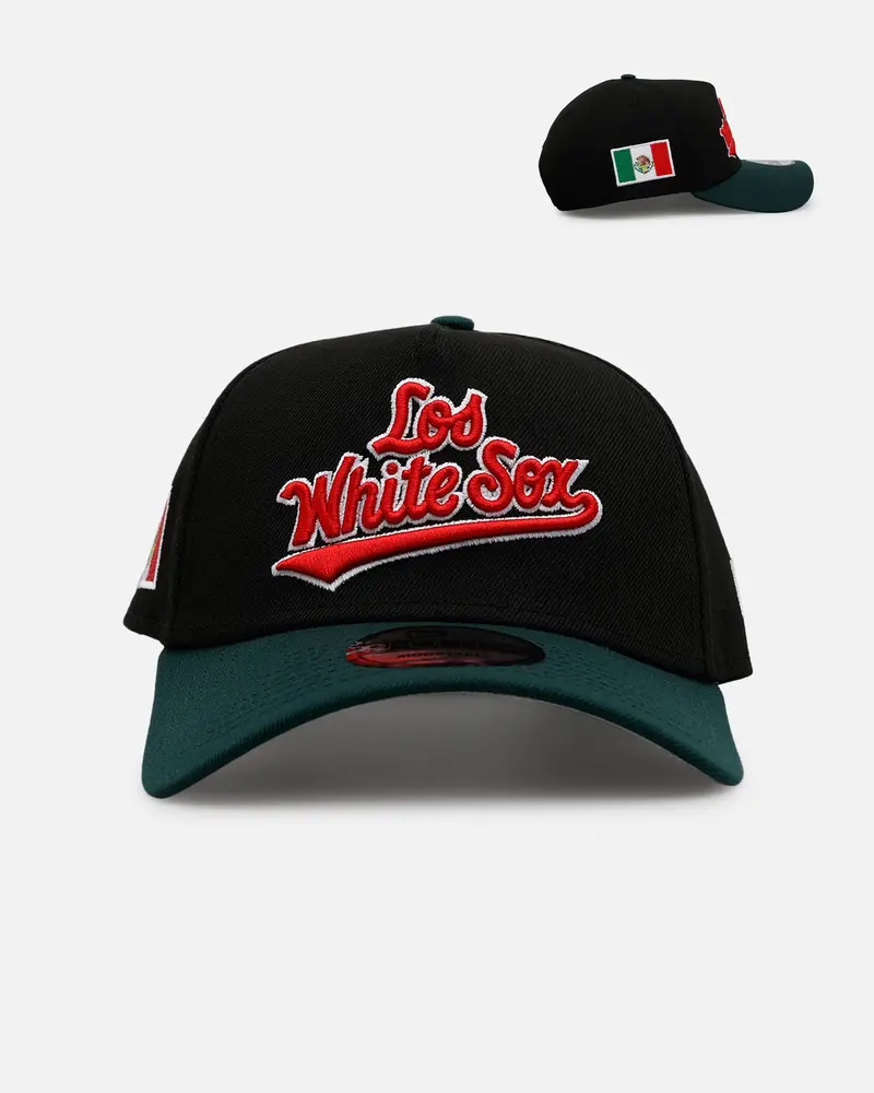 New Era Chicago White Sox 'Mexican Independence Day 2.0' 9Forty A-Frame Snapback Black/Green 1