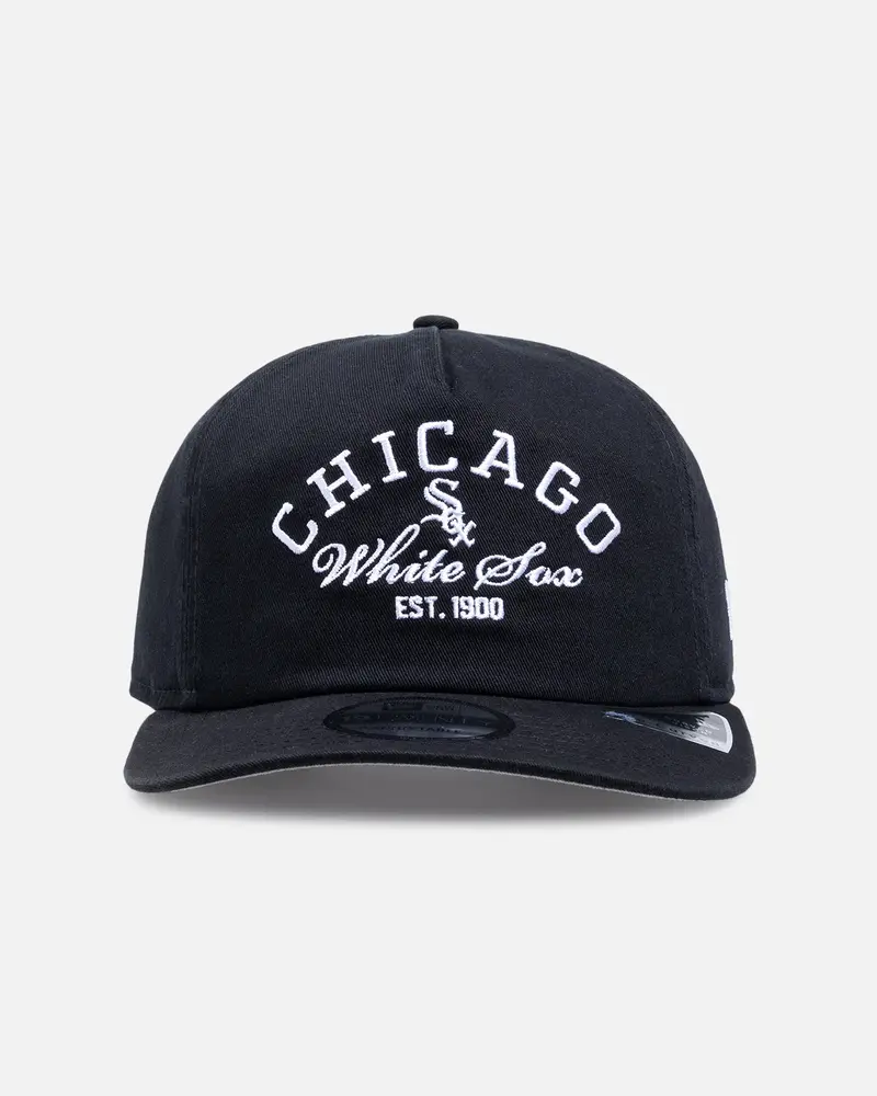 New Era Chicago White Sox 'Mlb Stacked Logo' 19Twenty Snapback Black 1
