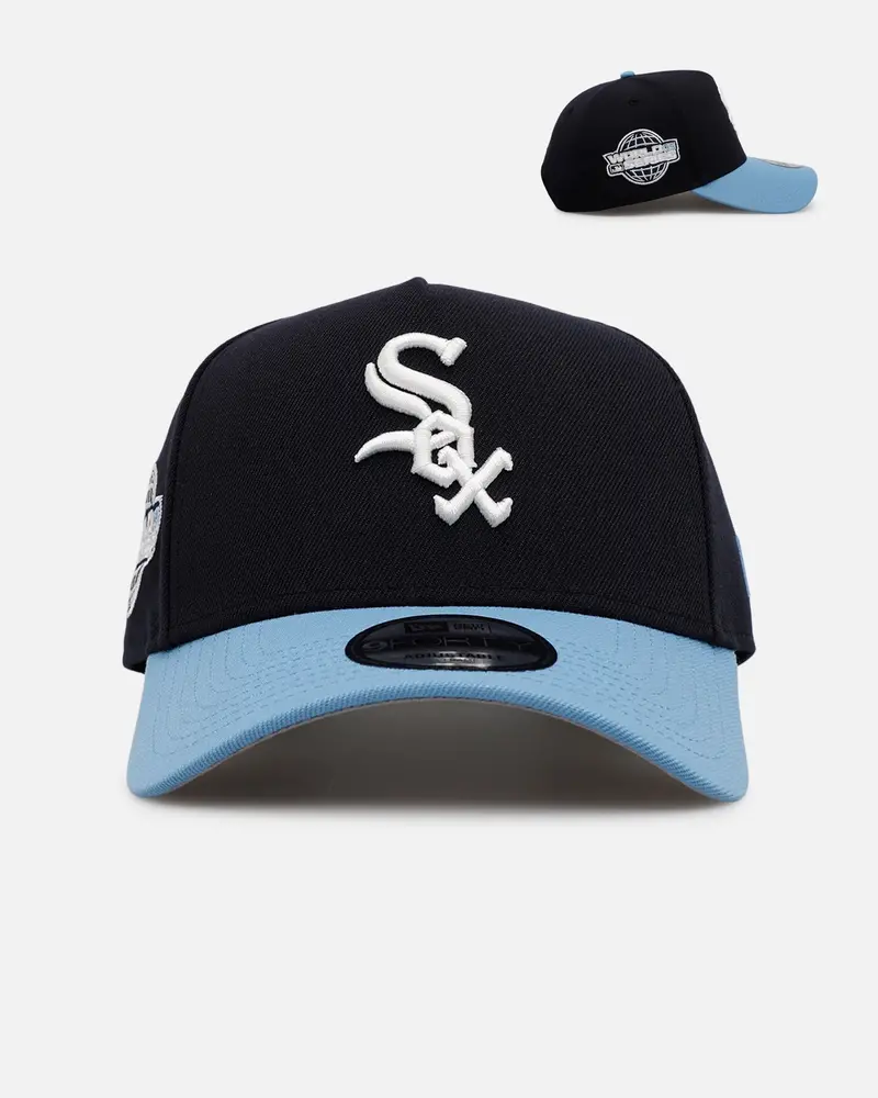 New Era Chicago White Sox 'Ocean' 9Forty A-Frame Snapback Navy/Sky Blue 1