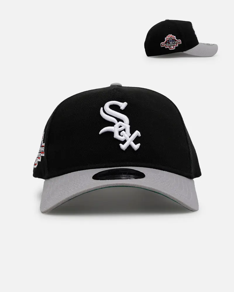 New Era Chicago White Sox 'Pigment Dye Two Tone' 9Forty A-Frame Snapback Black/Official Team Color 1