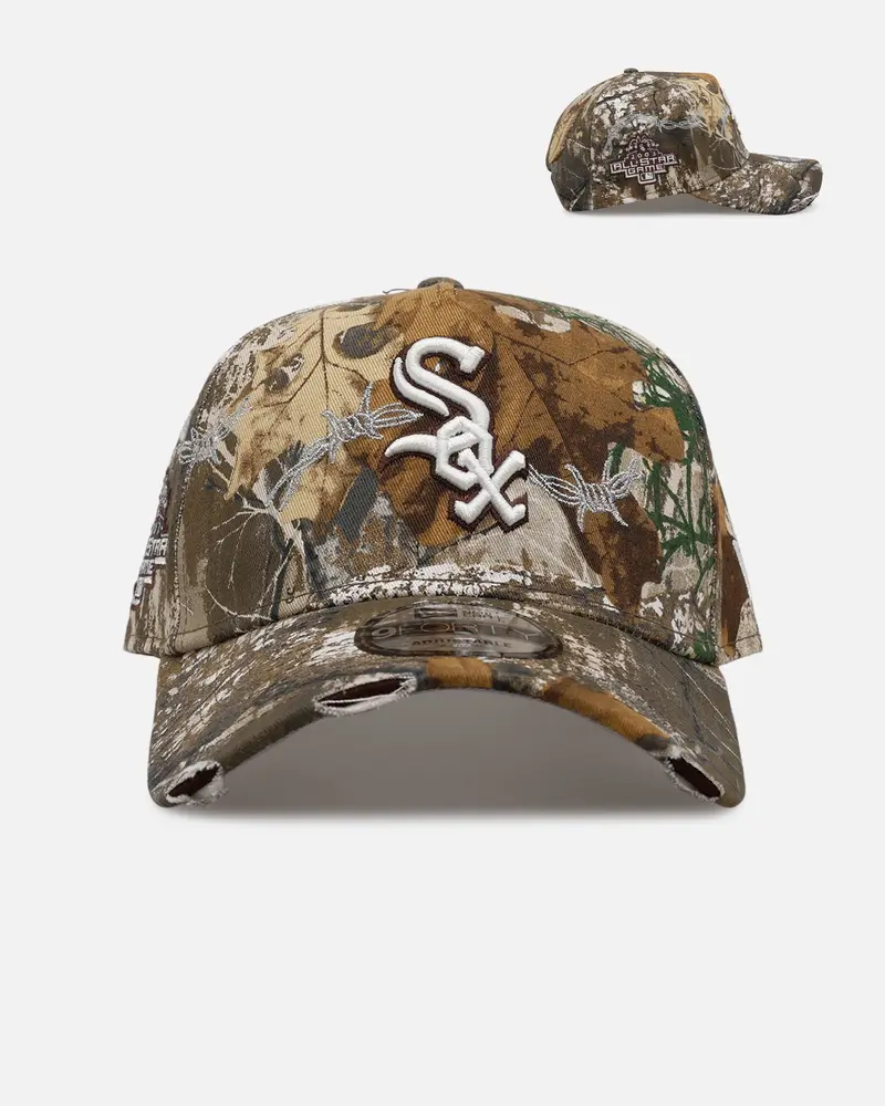 New Era Chicago White Sox 'Realtree Grit 3.0' 9Forty A-Frame Snapback Realtree Edge 1