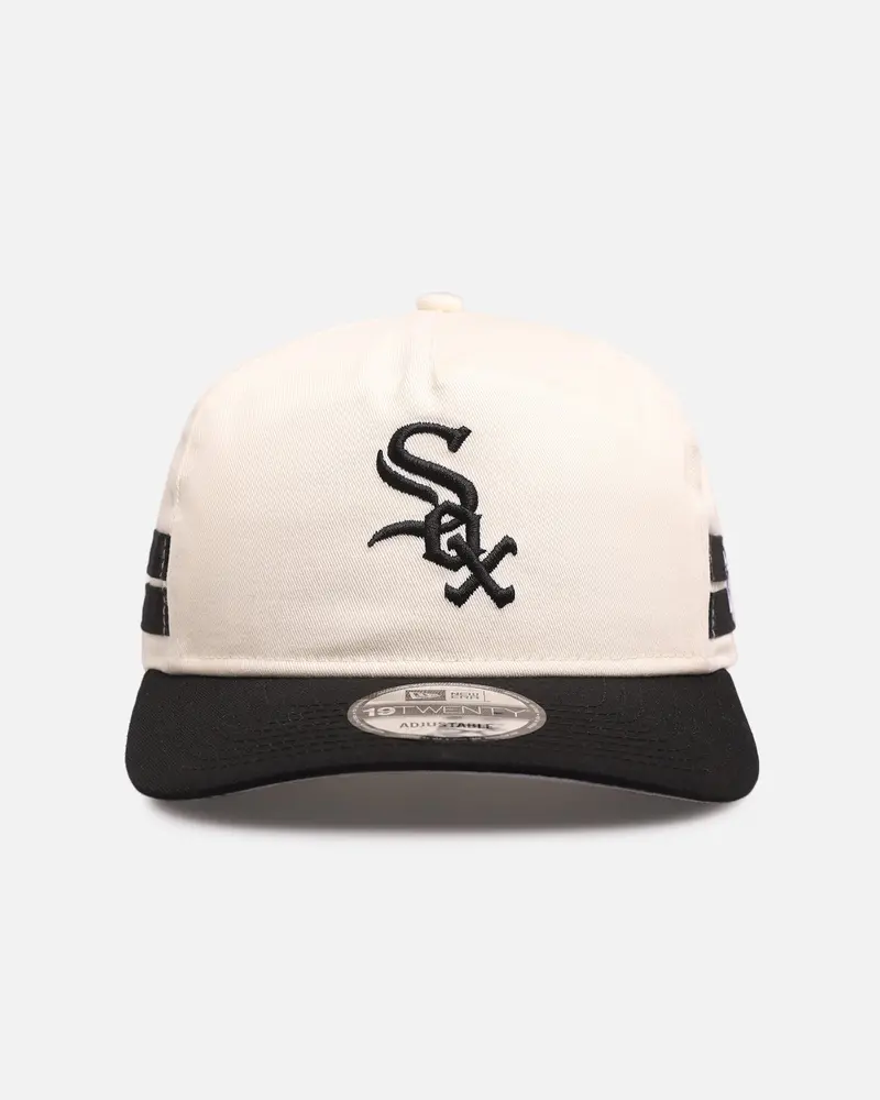New Era Chicago White Sox 'Stripe' 19Twenty Snapback Chrome/Official Team Color 1