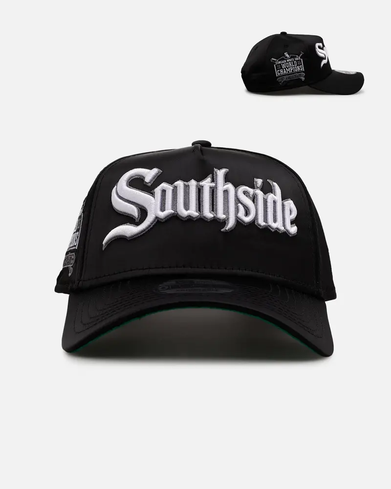 New Era Chicago White Sox 'Team Color Satin' 9Forty A-Frame Snapback Official Team Color 1