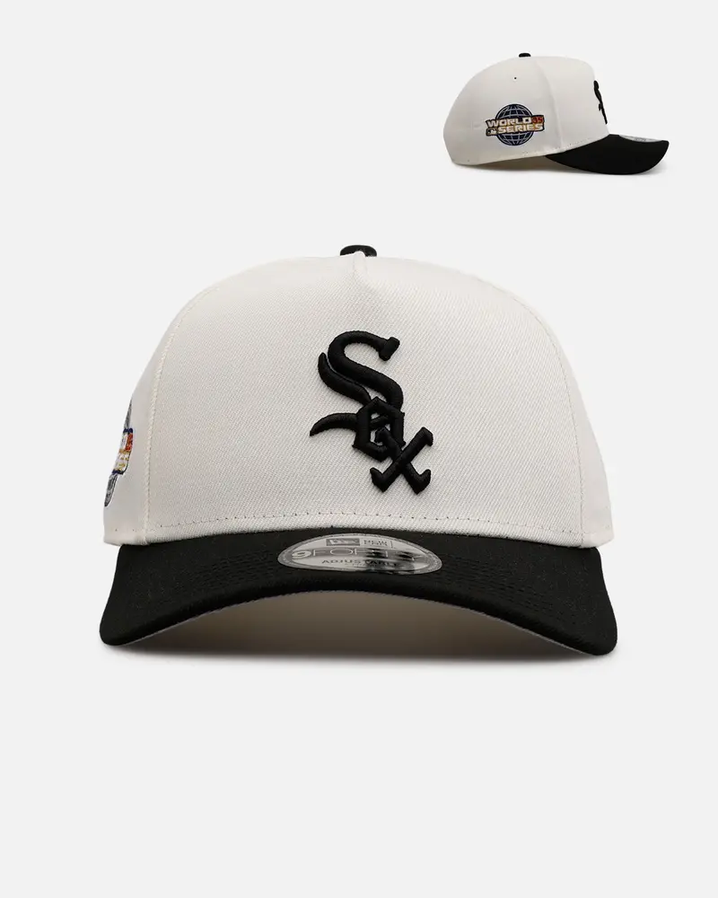 New Era Chicago White Sox 'Team Color Visor' 9Forty A-Frame Snapback Chrome/Official Team Color 1