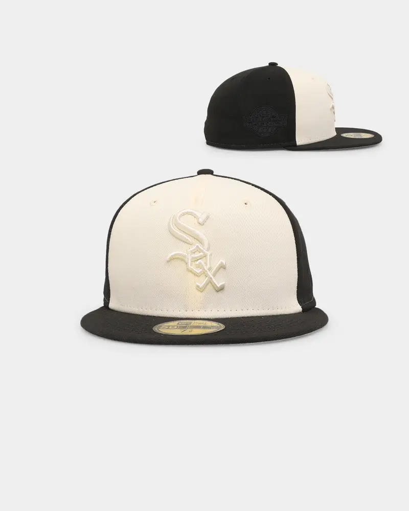 New Era Chicago White Sox 'Tonal Two-Tone' 59Fifty Fitted Light Beige 1