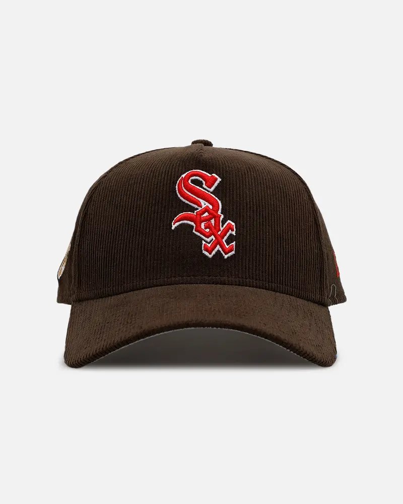 New Era Chicago White Sox 'Walnut Cord' 9Forty A-Frame Corduroy Snapback Walnut 1