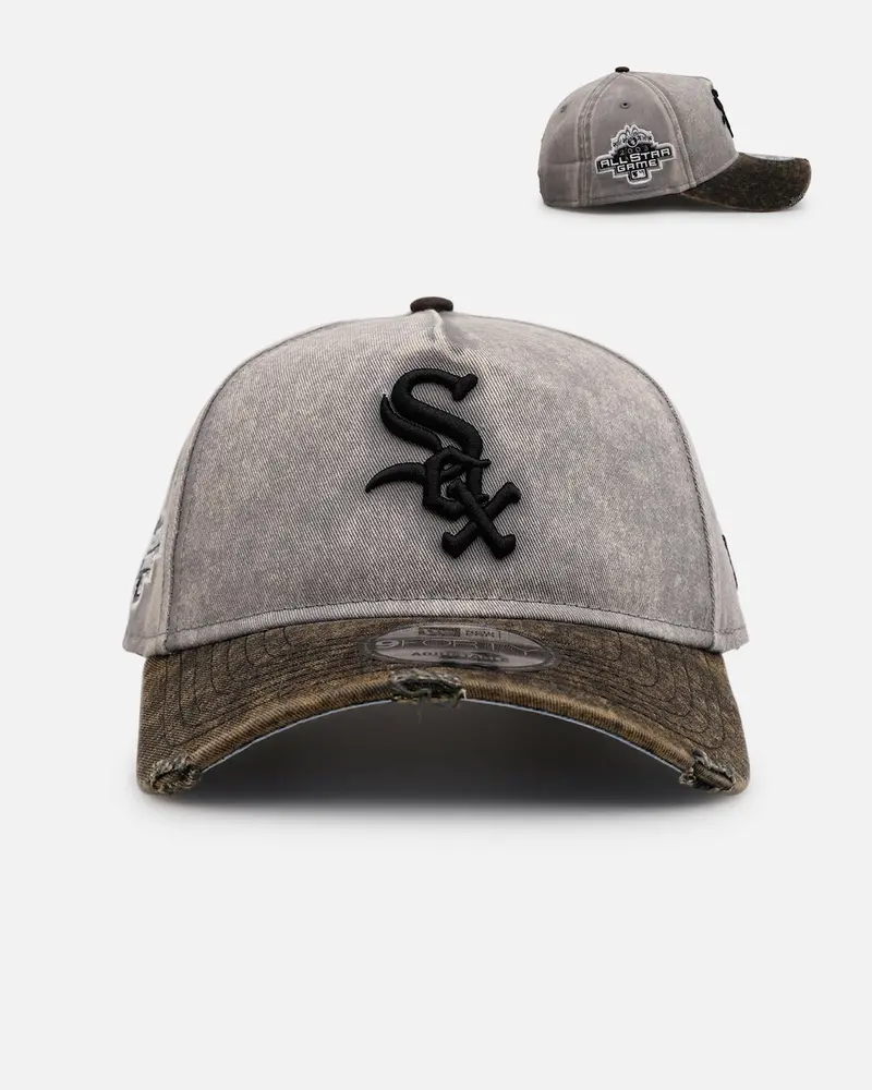 New Era Chicago White Sox 'Washed Storm Gray' 9Forty A-Frame Snapback Gray 1