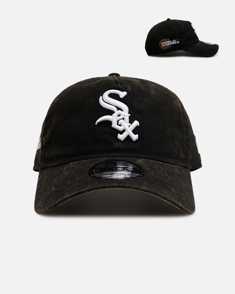 New Era Chicago White Sox 'Washed Team Color' Unstructured 9Forty A-Frame Snapback Official Team Color 1