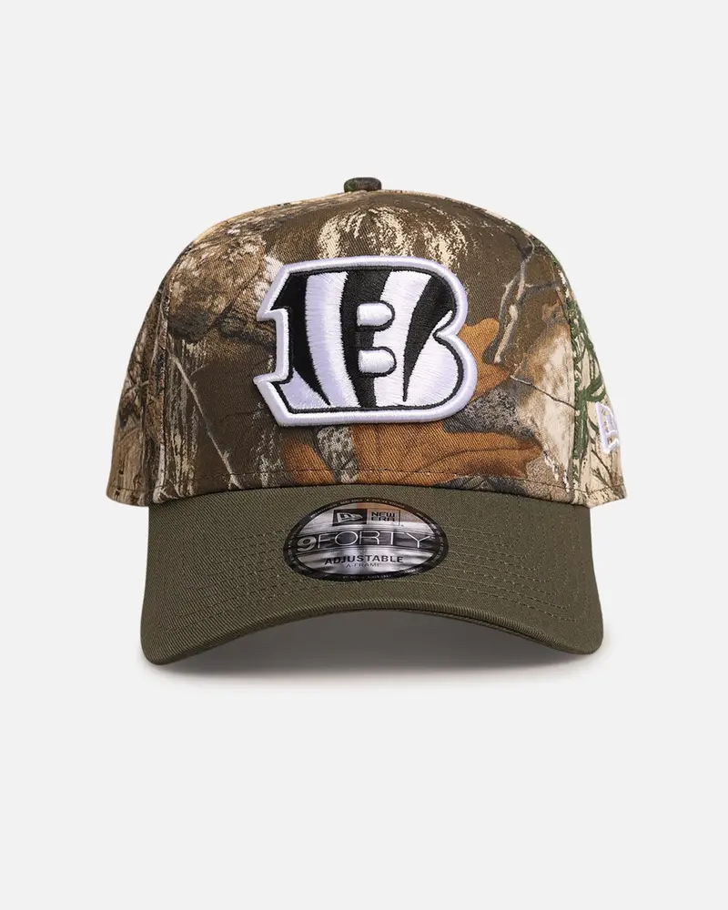New Era Cincinnati Bengals 'Nfl Season Kick Off' 9Forty A-Frame Snapback Realtree/Olive 1
