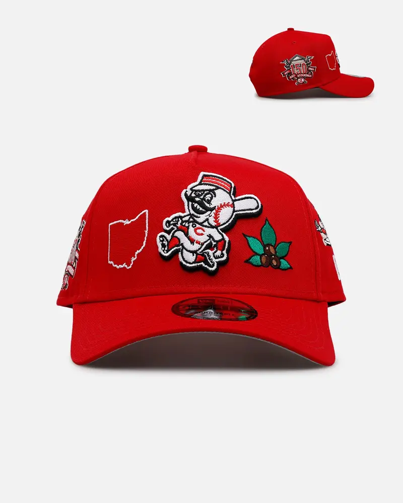 New Era Cincinnati Reds 'City Icons' 9Forty A-Frame Snapback Red 1