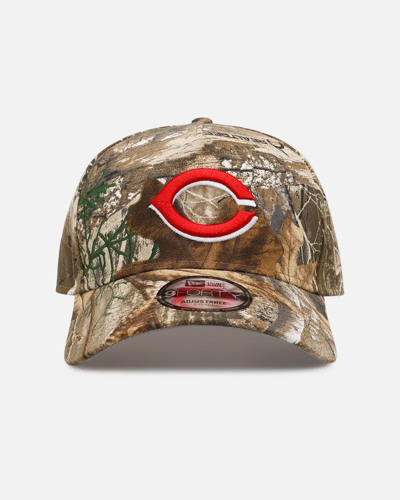 New Era Cincinnati Reds 'Great Outdoors Part Ii' 9Forty A-Frame Snapback Real Tree Camo 1