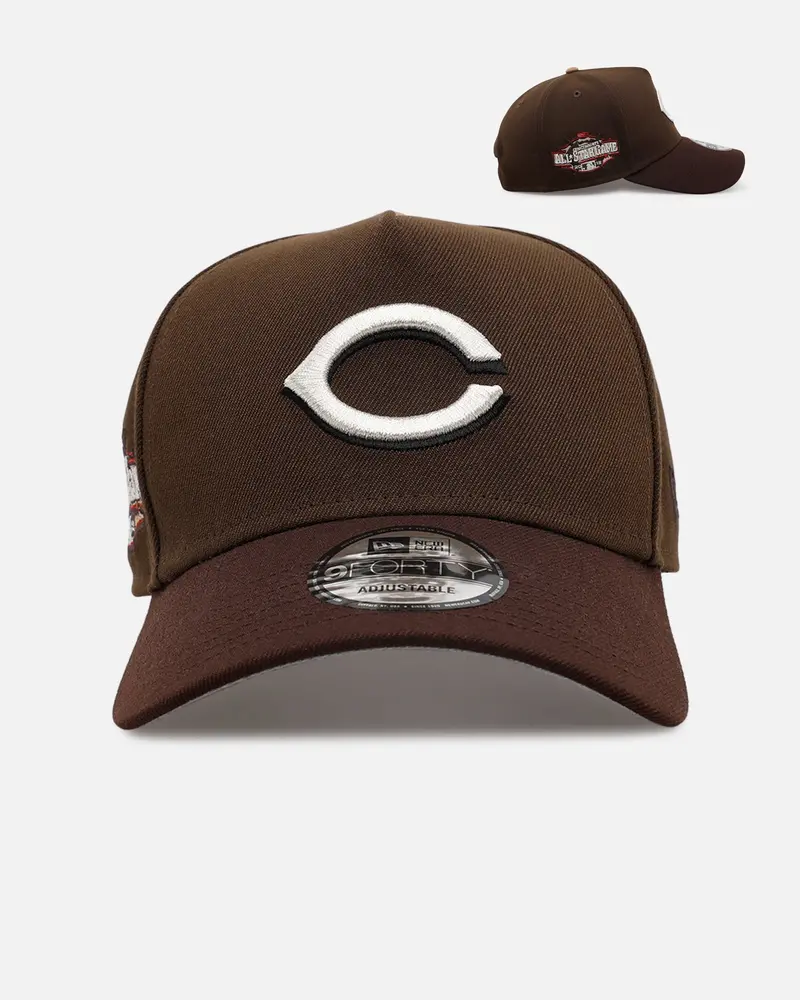 New Era Cincinnati Reds 'May The 4Th' 9Forty A-Frame Snapback Brown 1