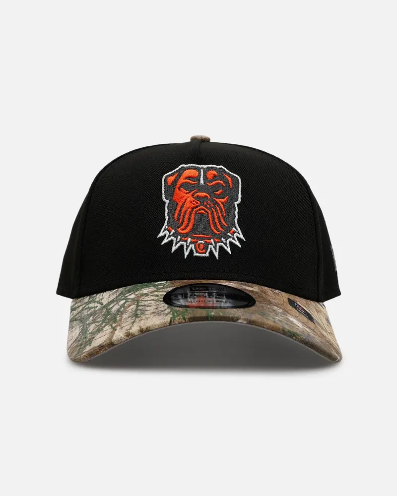 New Era Cleveland Browns 'Black Crown Realtree Visor' 9Forty A-Frame Snapback Realtree Edge/Black 1