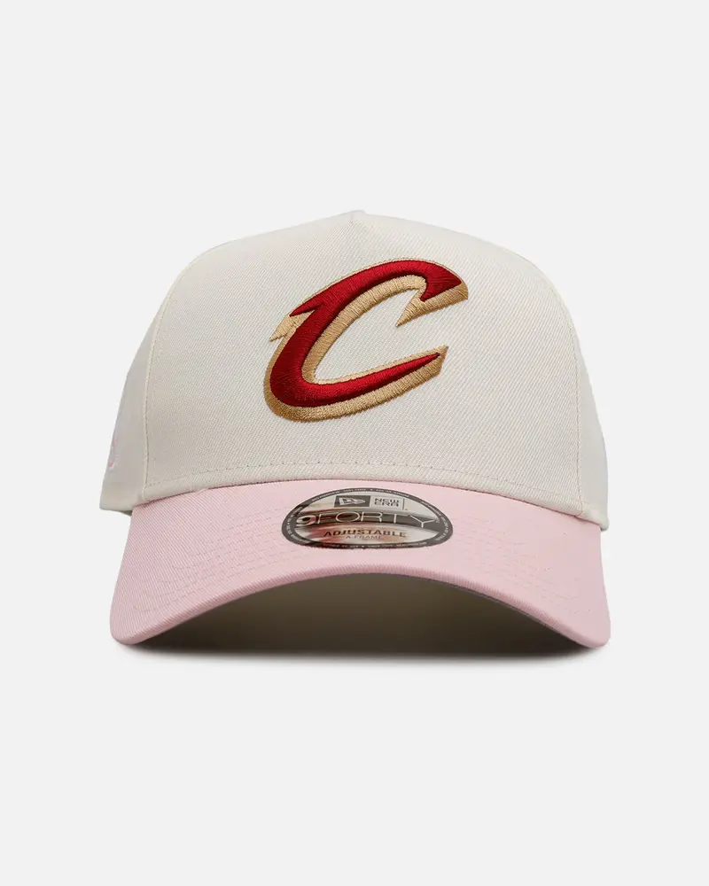New Era Cleveland Cavaliers 'Pink Lemonade' 9Forty A-Frame Snapback Pink/Yellow 1
