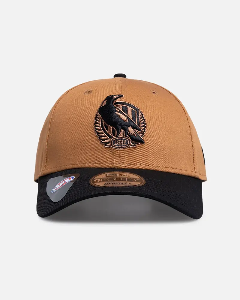 New Era Collingwood Magpies 'Afl 2026' 9Forty Strapback Med Beige 1