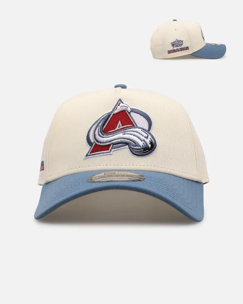 New Era Colorado Avalanche 'Team Color Visor' 9Forty A-Frame Snapback Chrome/Official Team Color 1