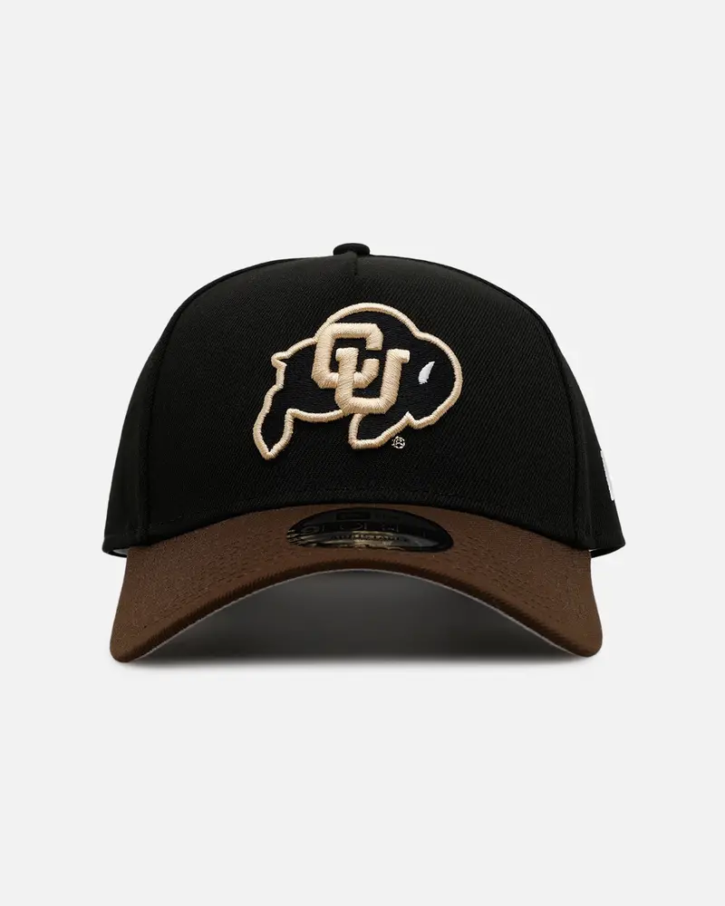 New Era Colorado Buffaloes 'Walnut Visor' 9Forty A-Frame Snapback Walnut 1