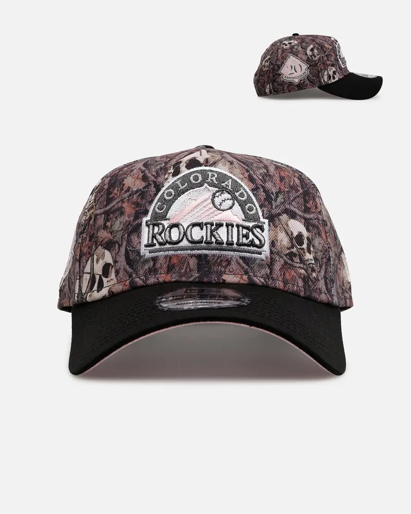 New Era Colorado Rockies 'Camo Skulls' 9Forty A-Frame Snapback Camo 1