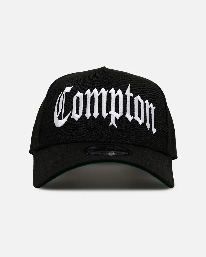 New Era Compton 'Homage' 9Forty A-Frame Snapback Black 1