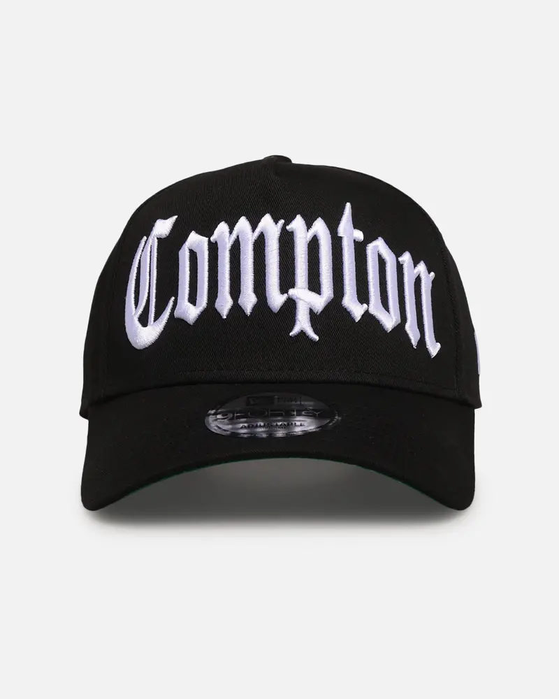 New Era Compton 'Homage' 9Forty A-Frame Snapback Black/White 1