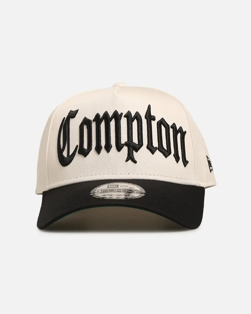 New Era Compton 'Homage' 9Forty A-Frame Snapback Chrome White/Black 1