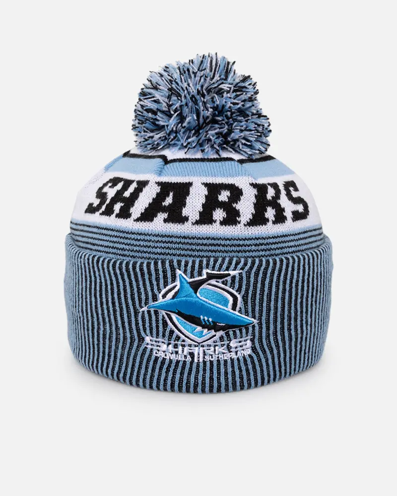 New Era Cronulla Sutherland Sharks Beanie Otc 1