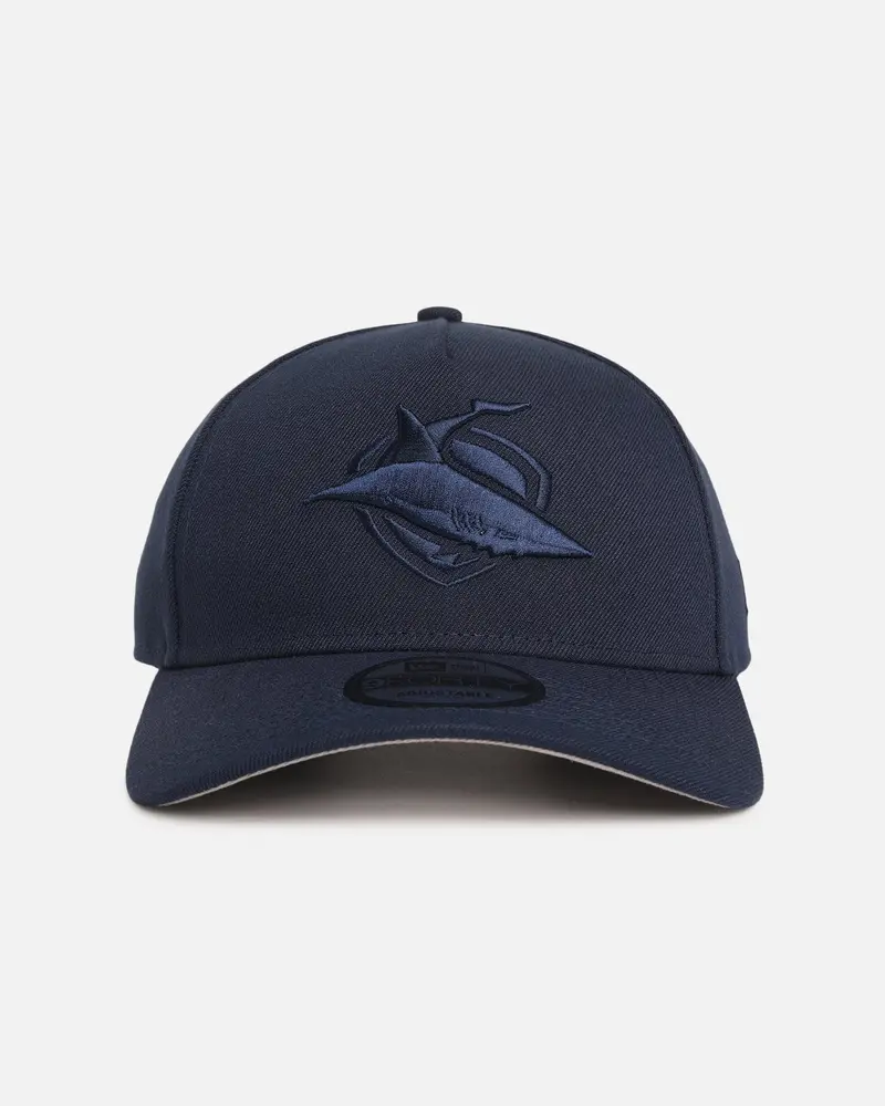 New Era Cronulla Sutherland Sharks 'Ocean Blue' 9Forty A-Frame Snapback Oceanside Blue 1