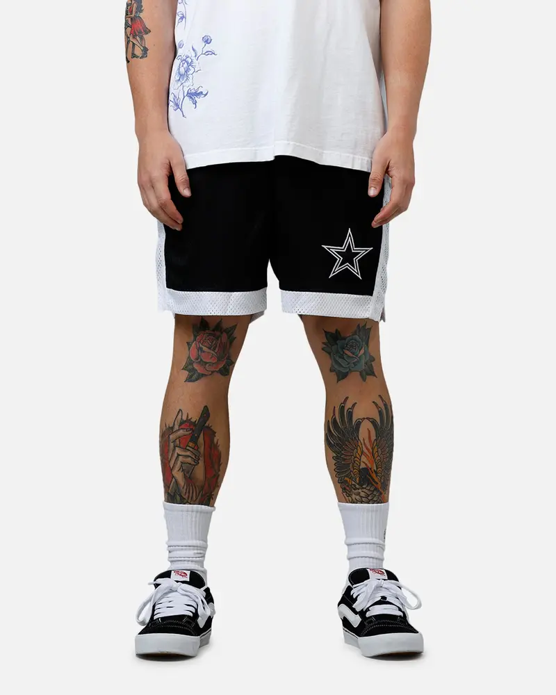 New Era Dallas Cowboys Sport Class Shorts Black/White 1