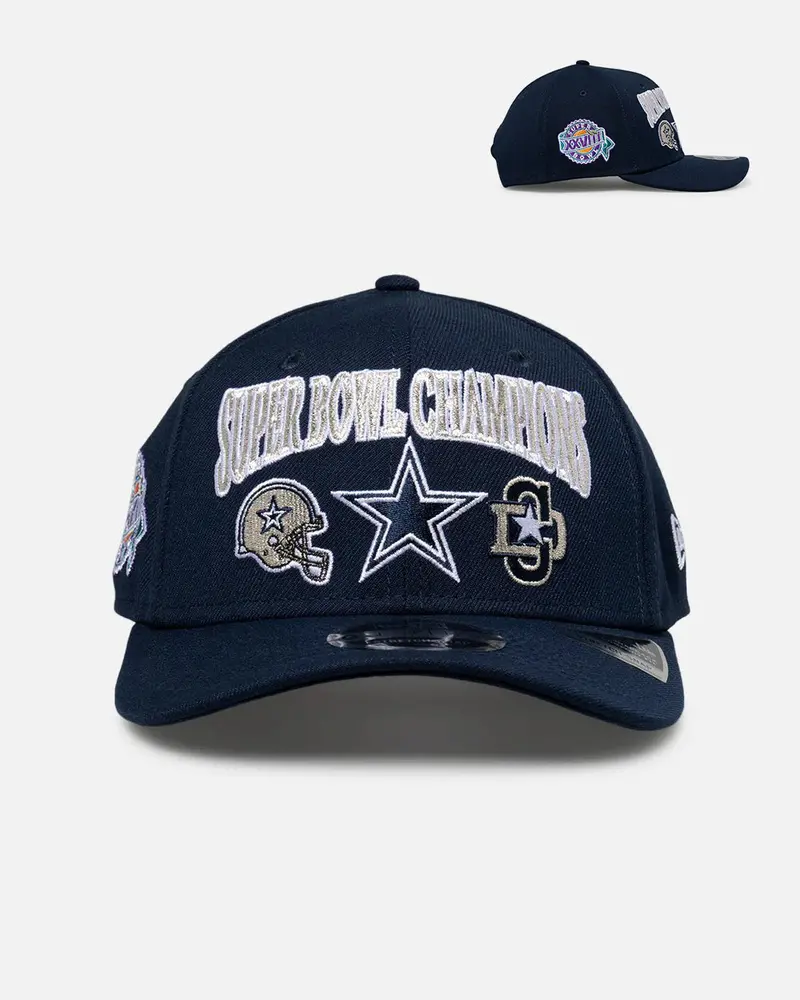 New Era Dallas Cowboys 'Super Bowl Champs' 9Seventy Stretch Snapback Official Team Colour 1